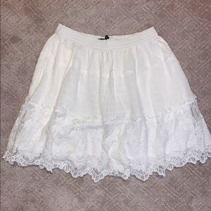 Abercrombie Skirt - White